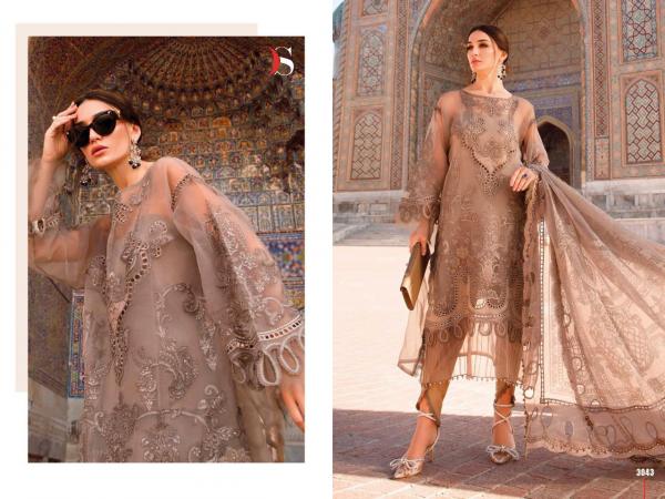 Deepsy Maria B Vouage A Luxe Cotton Dupatta Pakistani Suit Collection